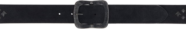 NEEDLES Square Studs Suede Belt