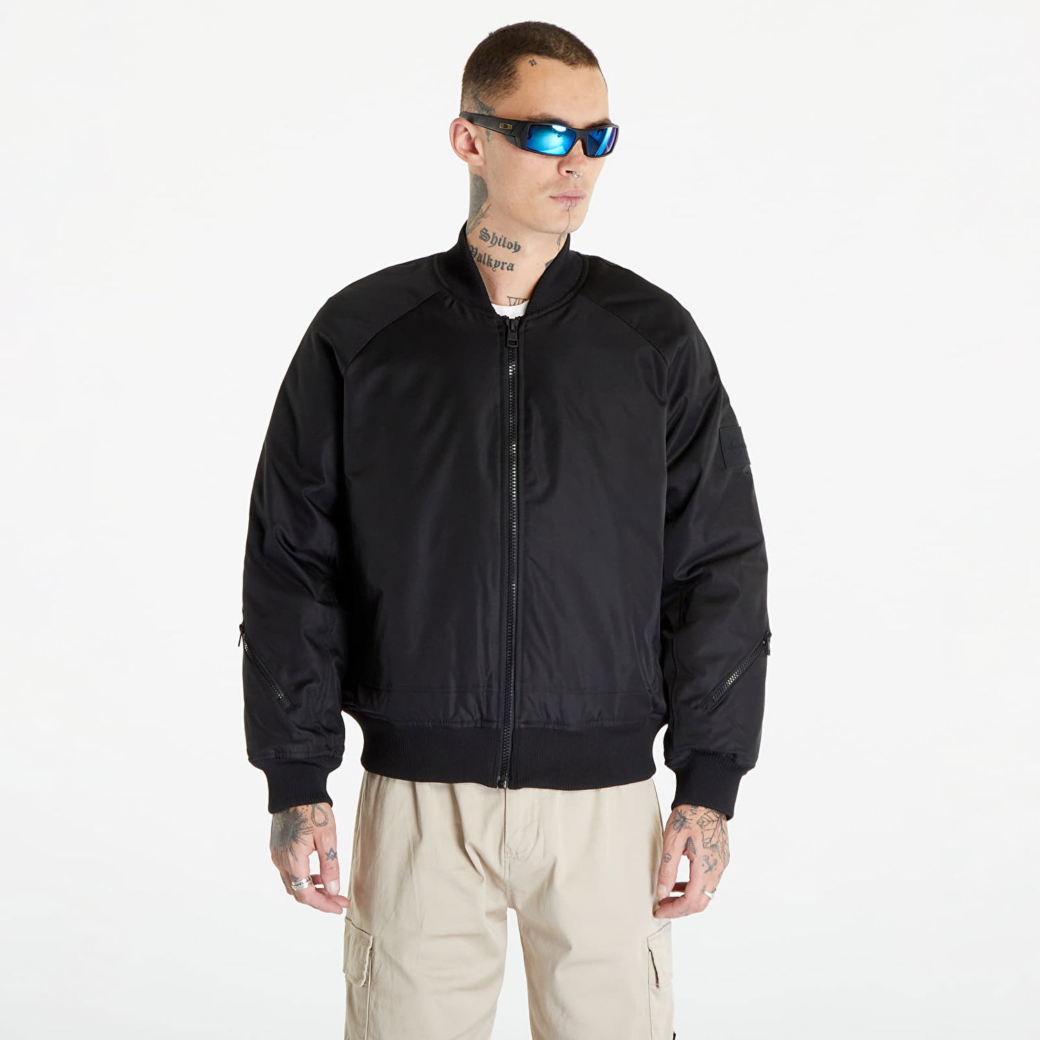 Яке бомбър CALVIN KLEIN Jeans Fashion Bomber Jacket Black Черно | J30J324070 BEH, 0