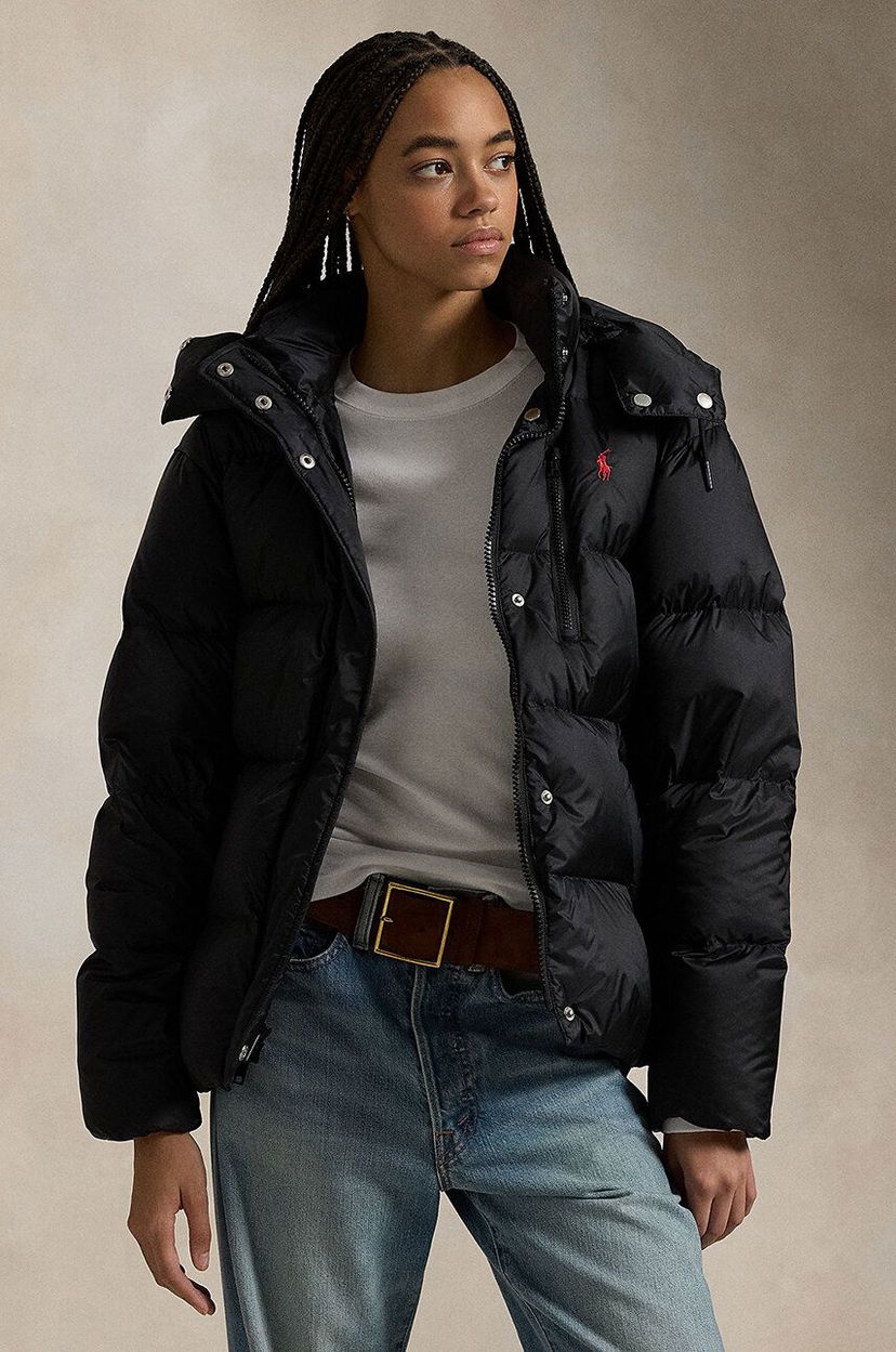 Пухо яке Polo by Ralph Lauren Black Down Puffer Jacket Черно | 211932183