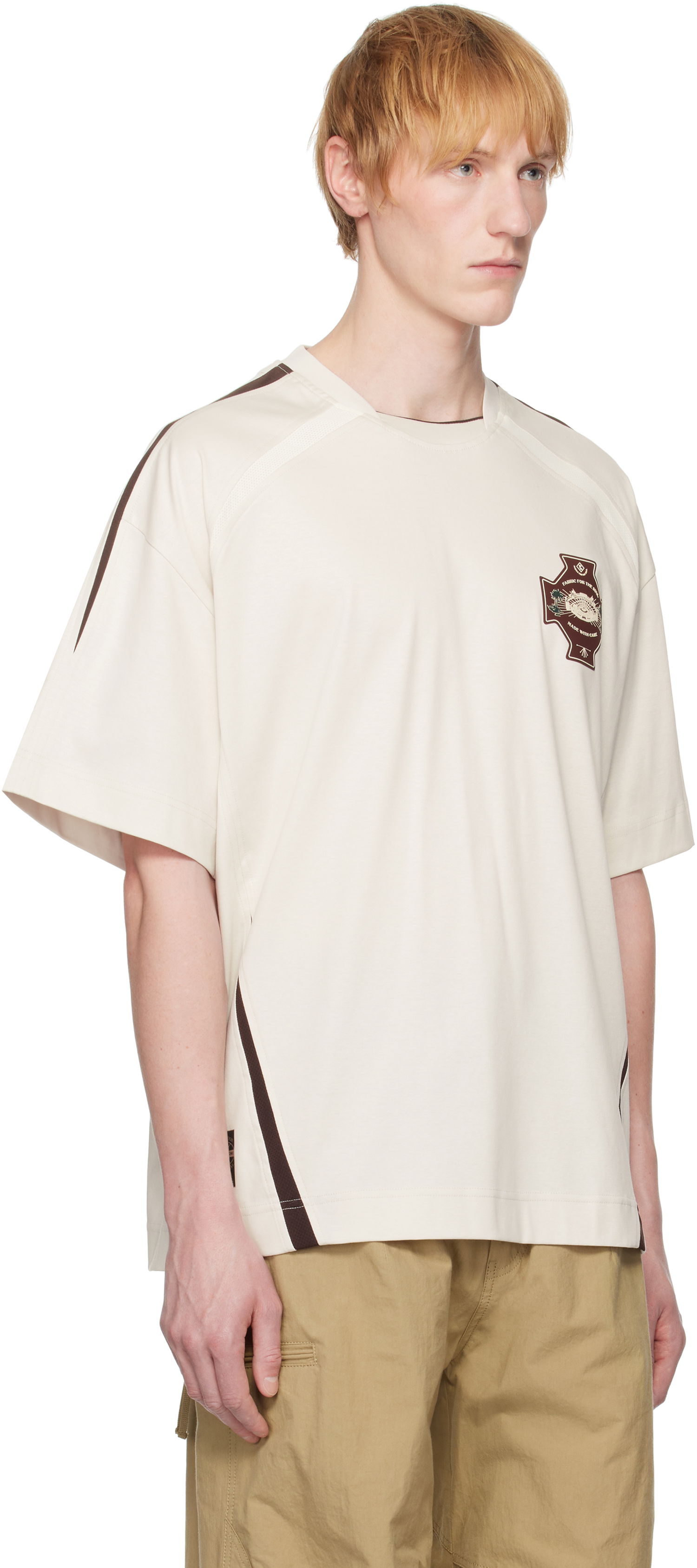 Тениска WOOYOUNGMI WOOYOUNGMI Graphic T-Shirt Бяло | W251TS21, 1