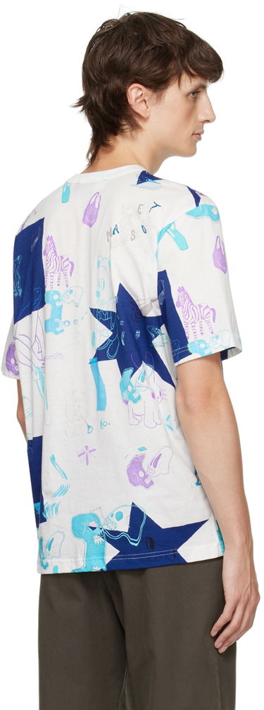Тениска Paul Smith PS Paul Smith Mag Obsessions Graphic T-Shirt Бяло | M2R-220X-L21855, 2