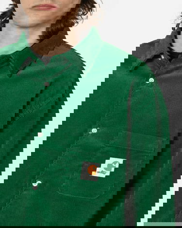 Риза Awake NY x Carhartt WIP Corduroy Shirt Зелено | AWK-CAR23-TP001 DGR, 6