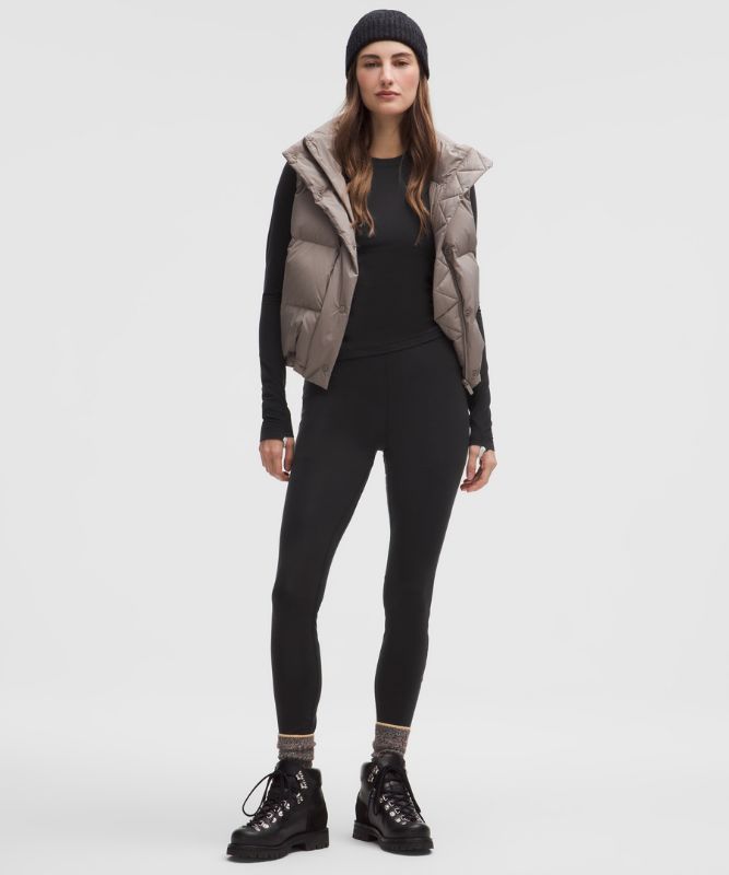 Клинове lululemon Wool-Blend Base Layer Tight 28" Черно | prod20005455, 0