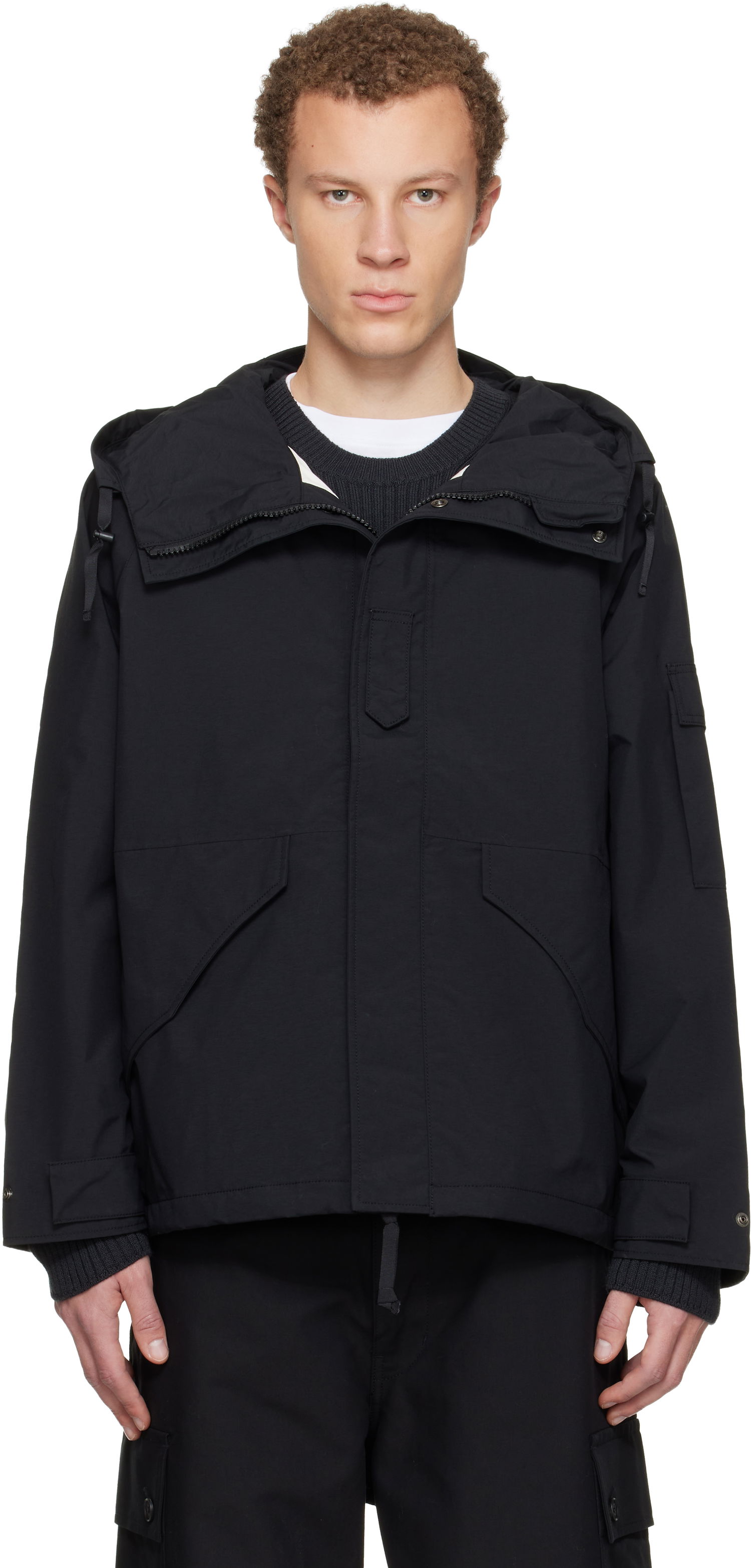 Яке NANAMICA 2L Nylon GORE-TEX Cruiser Jacket Черно | S25FA044U, 0