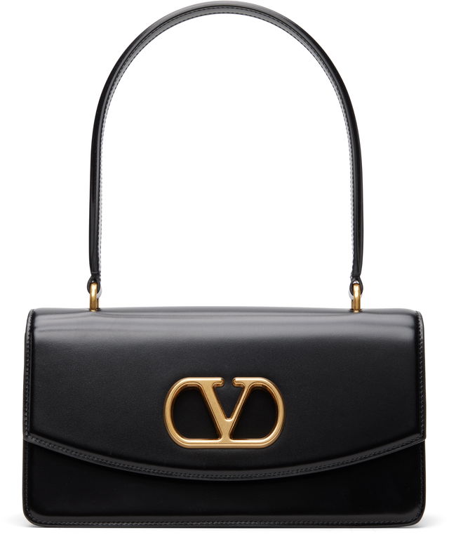 Vain Gold-tone VLogo Shoulder Bag