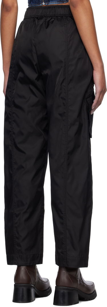 Карго панталони GANNI Duchesse Nylon Cargo Pants Черно | W0476, 2