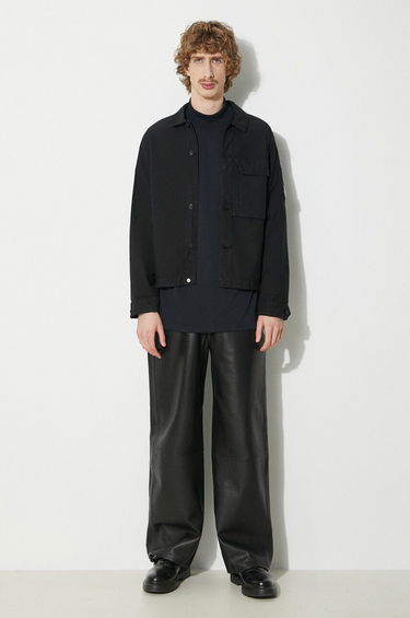 Риза C.P. Company Shirt With Classic Collar Черно | 16CMSH153A006406O, 1