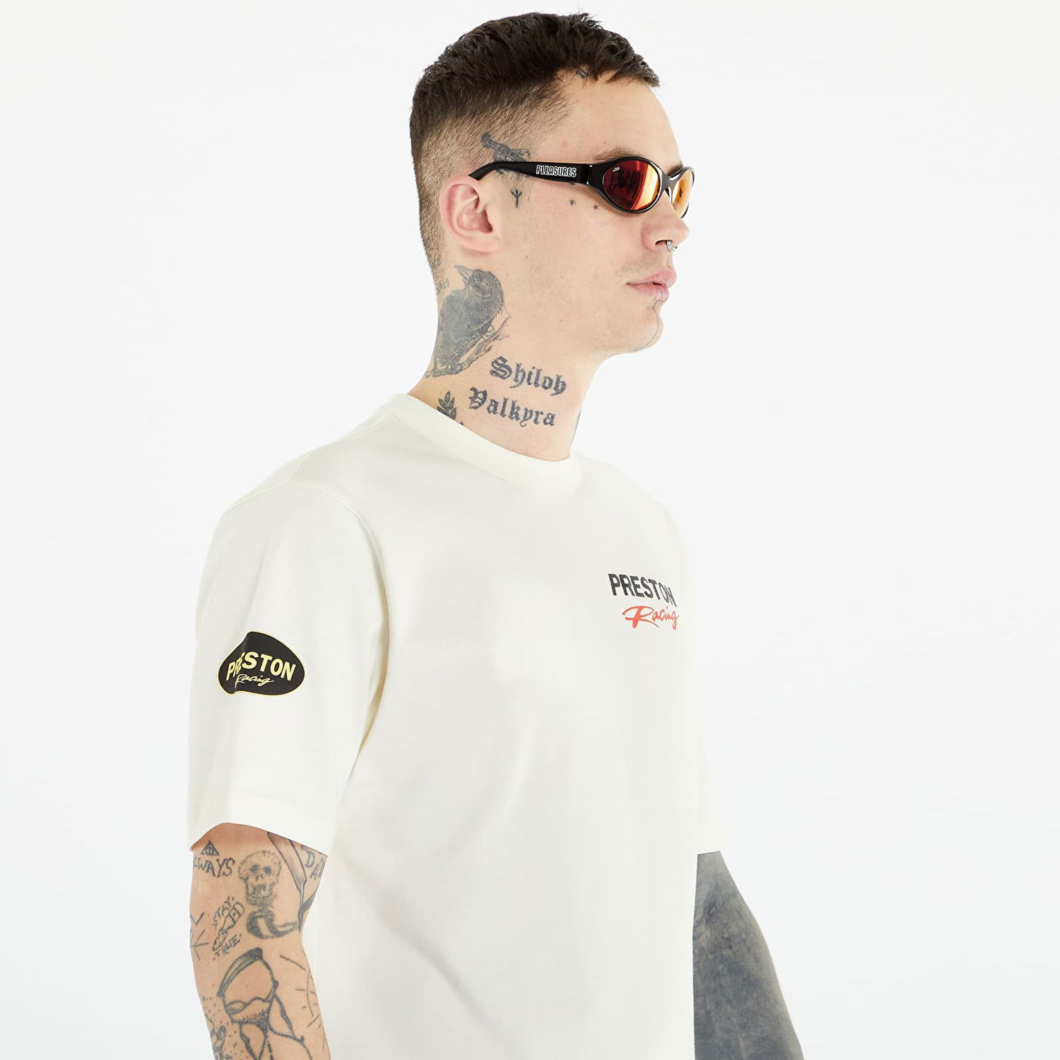 Тениска HERON PRESTON Preston Racing Short Sleeve Tee Бяло | HMAA032S23JER0080110, 0