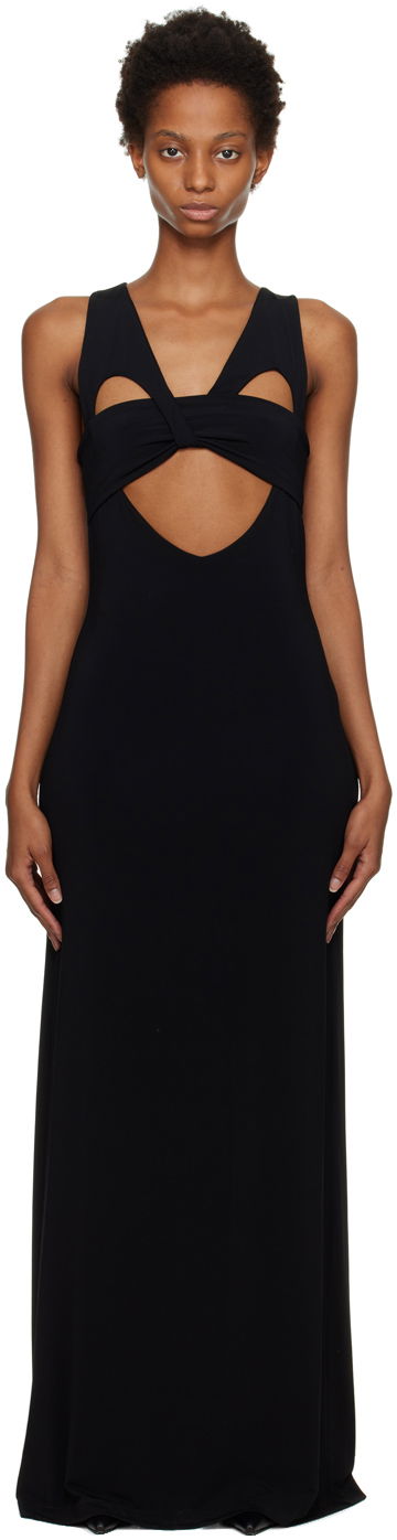 Pокля Ambush AMBUSH Heart Shaped Maxi Dress Черно | BWDB030F22JER0011000, 0