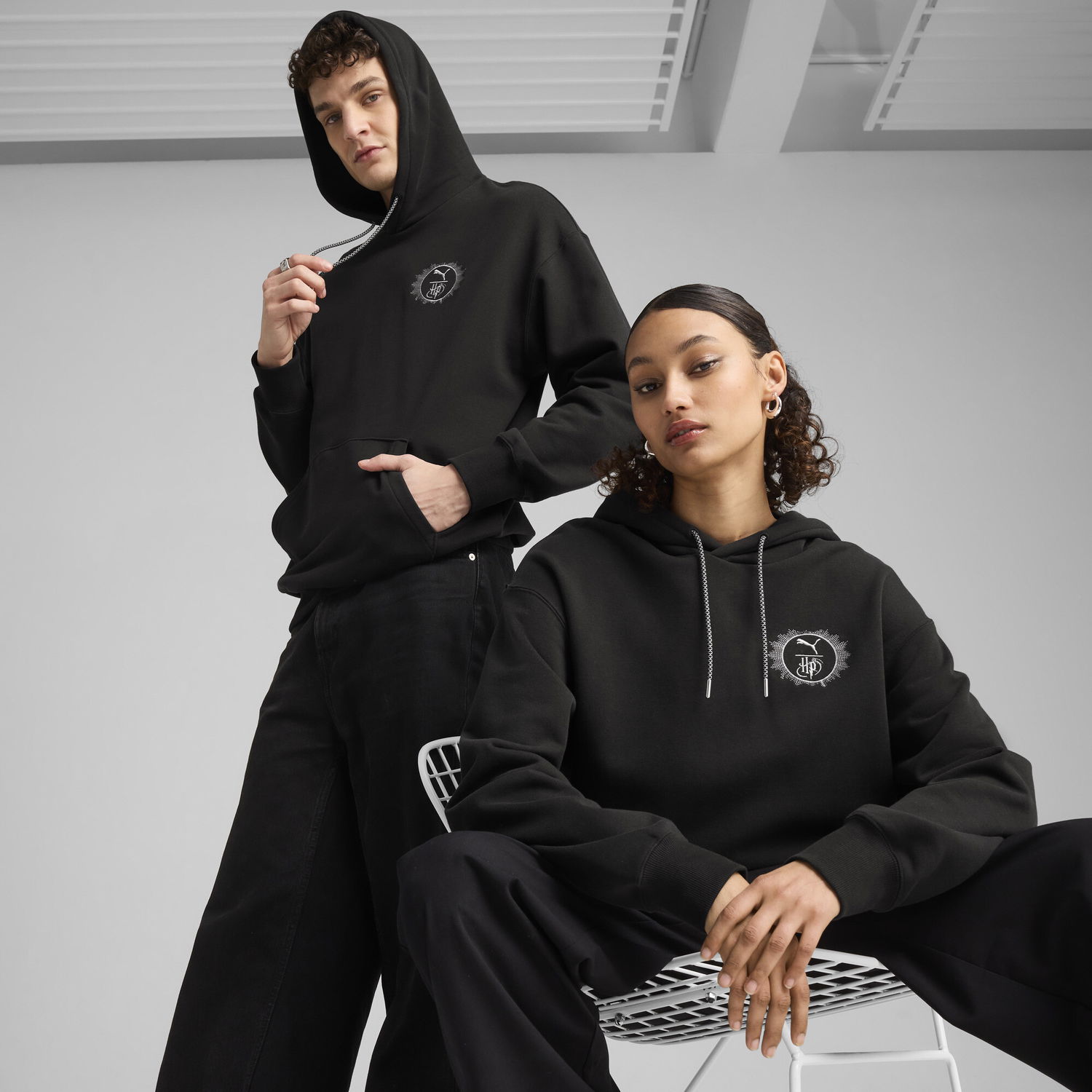 Суитчър Puma PUMA x HARRY POTTER Relaxed Fit Training Hoodie Черно | 630093_01, 0