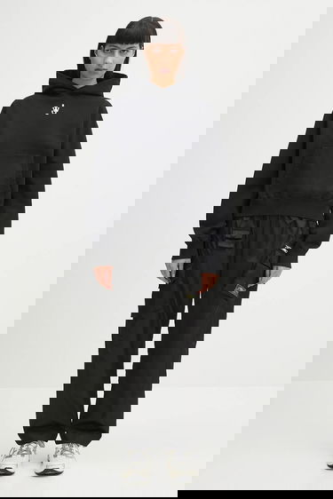 Суитчър JW Anderson JW Anderson Anchor Embroidery Cropped Hoodie Черно | JW0216.PG1719.999, 4