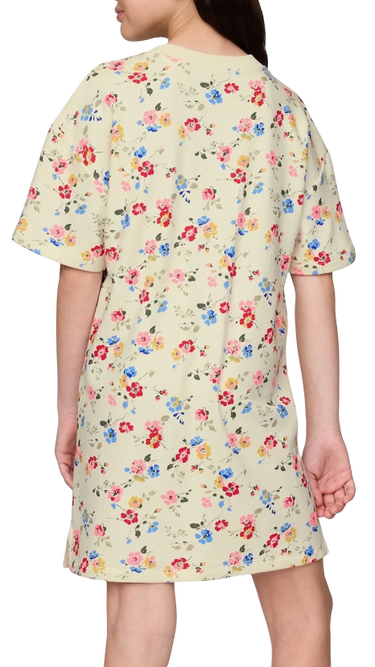 Pокля GAP Floral Print Logo T-Shirt Dress Многоцветен | 781767-01, 1