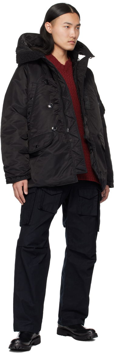 Парка BEAMS BEAMS PLUS MIL Type N-3B Down Jacket Черно | 38180373139, 3