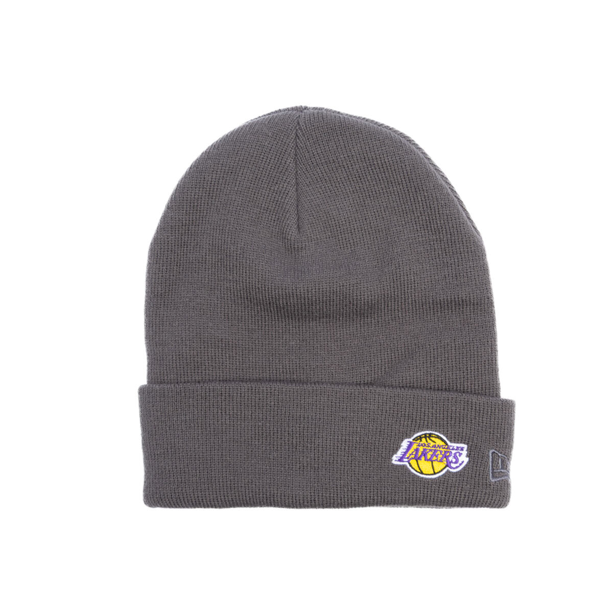 Шапка New Era NBA Mini Logo Cuff Beanie LA Lakers One Size (56-59 cm) Сиво | 60691118, 0