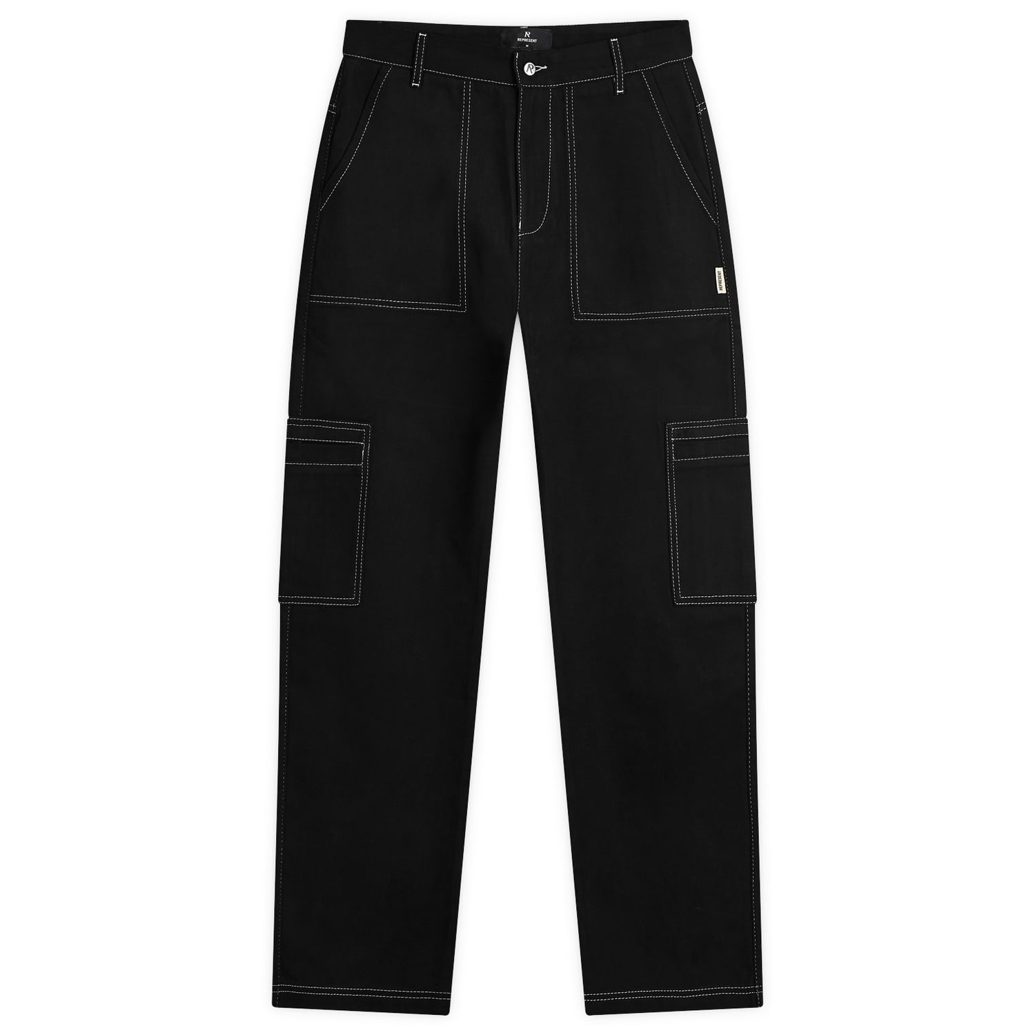 Карго панталони Represent Clo Contrast Stitch Pant Черно | MLM5194-001, 0