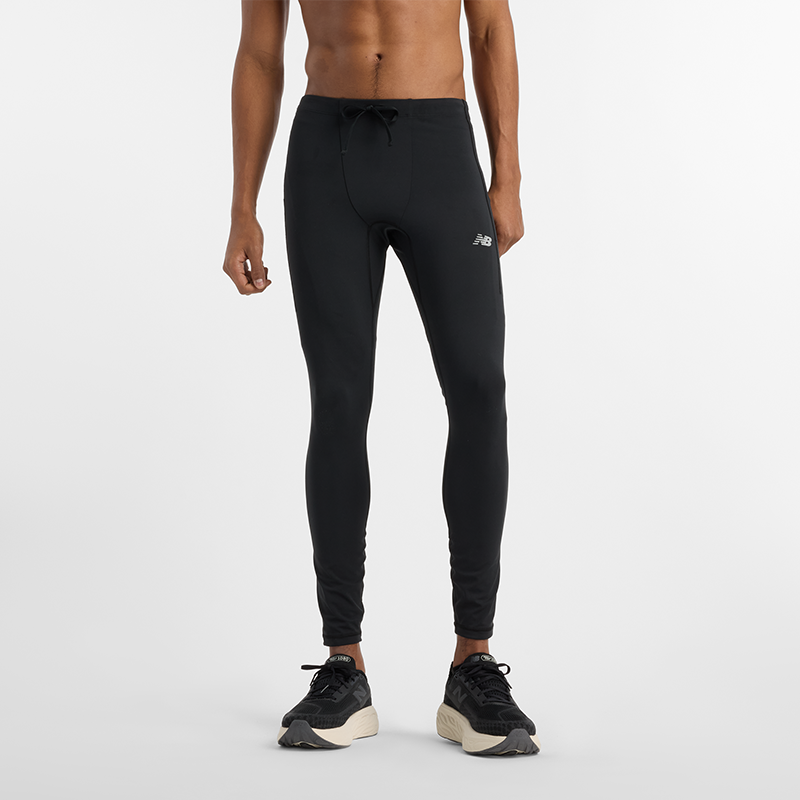 Клинове New Balance Men's Running Tights Черно | NBMP51273BK, 0