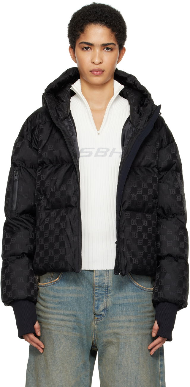 Ski Monogram Nylon Square Puffer Jacket