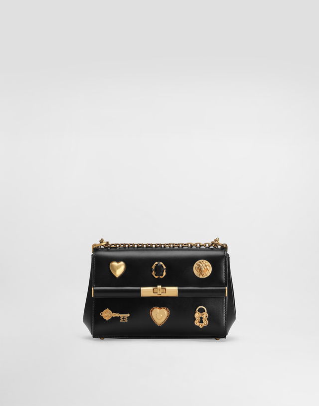Dolce & Gabbana Marlene City Mini Bag with Gold-Tone Hardware