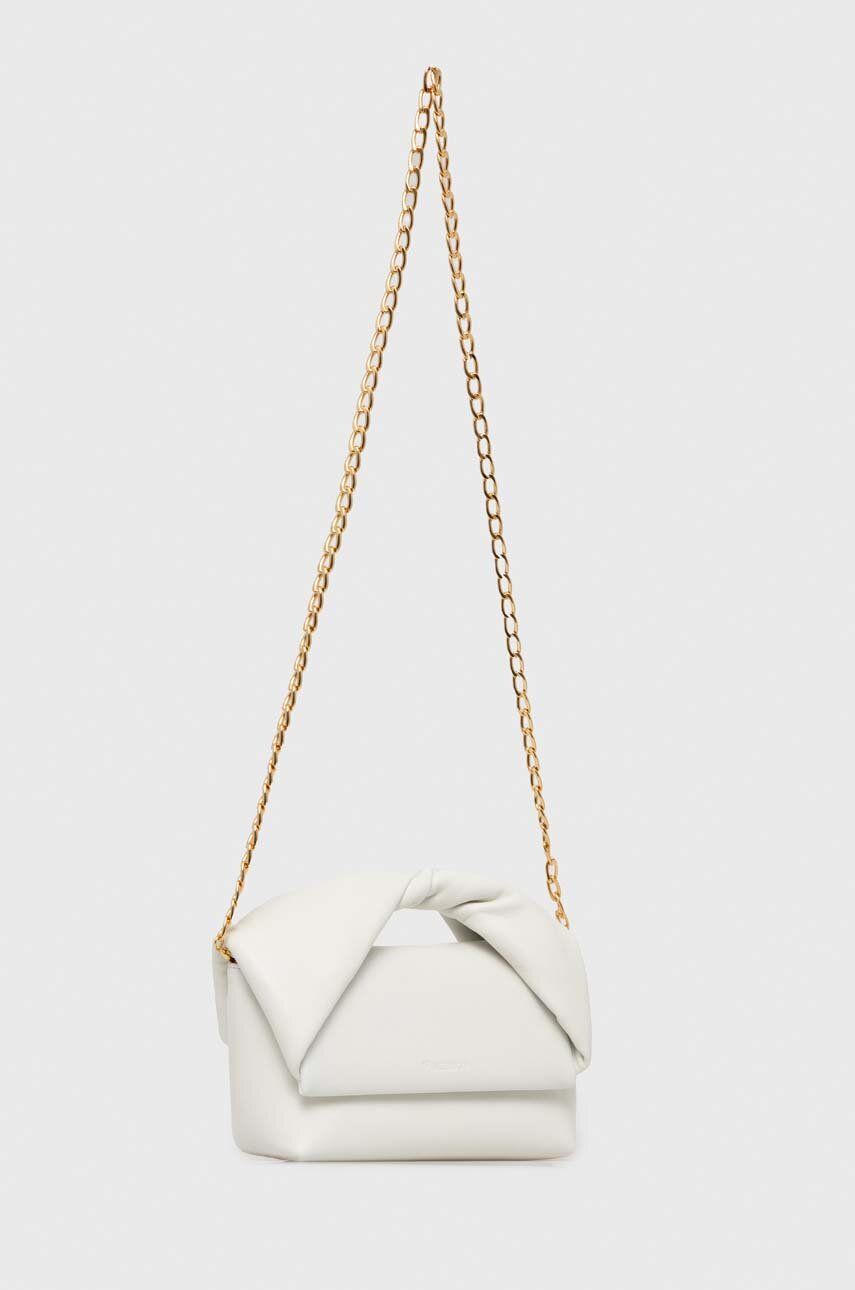 Дамска чанта JW Anderson Midi Twister Bag Бяло | HB0539.LA0088, 1