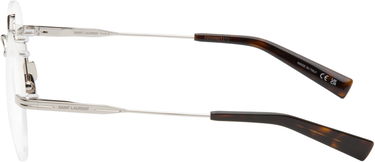Слънчеви очила Saint Laurent Aviator Frame Clear Glasses Бяло | SL 745-001, 2
