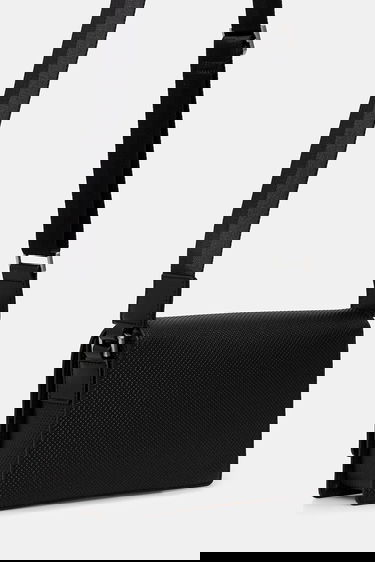 Чанта през рамо Lacoste Lacoste Chantaco Crossbody Bag Бежово | NU4118CE, 2