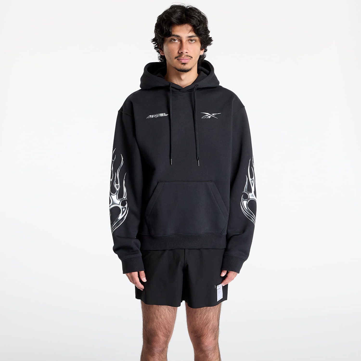 Суитчър Reebok Anuel Hoodie Черно | 100228282, 0
