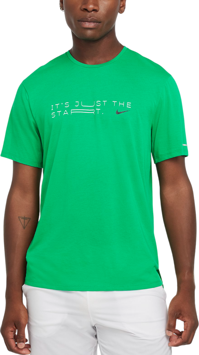 Тениска Nike Green Running T-Shirt Зелено | hf0904-324