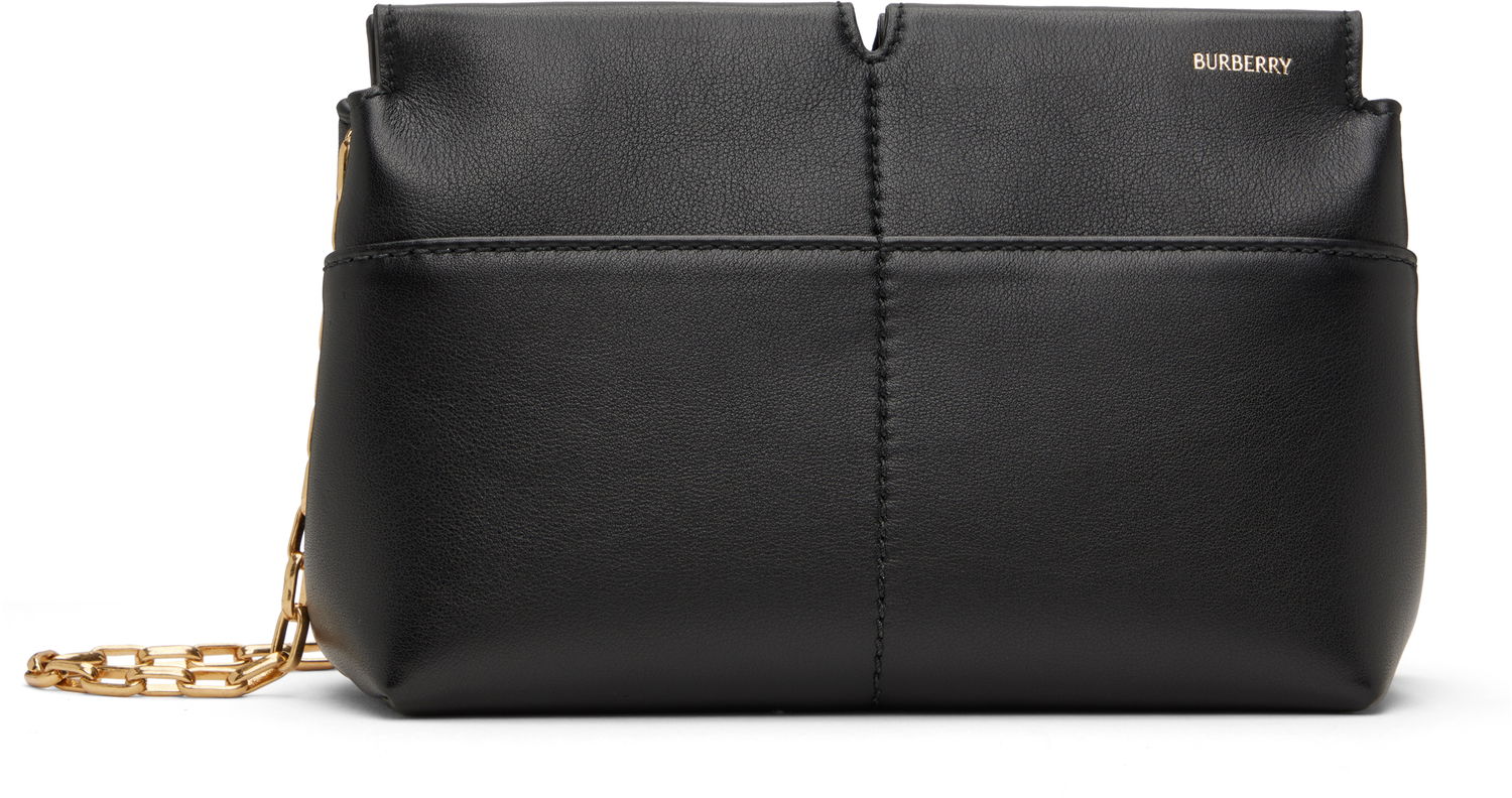Дамска чанта Burberry Chain Clutch Bag Черно | 8095362, 0
