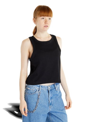 Потник CALVIN KLEIN Jeans Ribbed Tank Top Черно | J20J221055 BEH