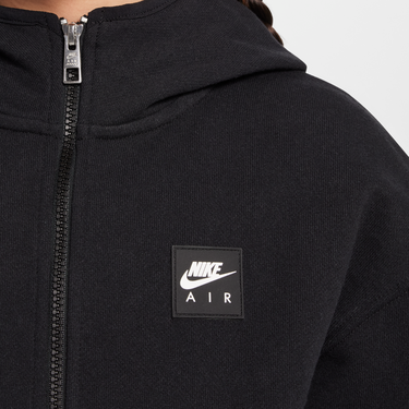 Суитчър Nike Nike Air Full-Zip Fleece Hoodie Черно | HV1219-010, 4