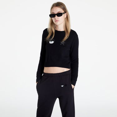 Пуловер Chiara Ferragni Eyestar Knit Черно | 73CBFM22CMA10899, 2
