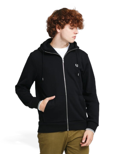 Hooded Zip Trough Sweatshirt