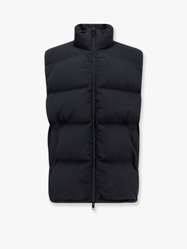 Black Padded Puffer Vest