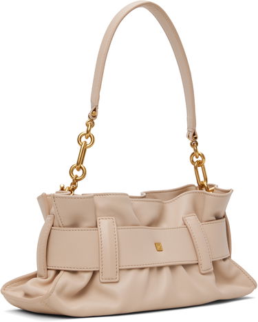 Дамска чанта Balmain Balmain Mini Anthem Shoulder Bag Бежово | EN0AE994LMXL, 2