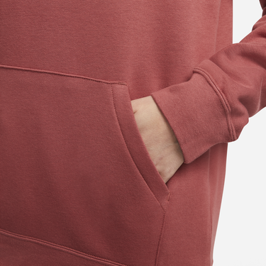 Суитчър Nike Sportswear Essential Fleece Hoodie Червено | DX2319-691, 3