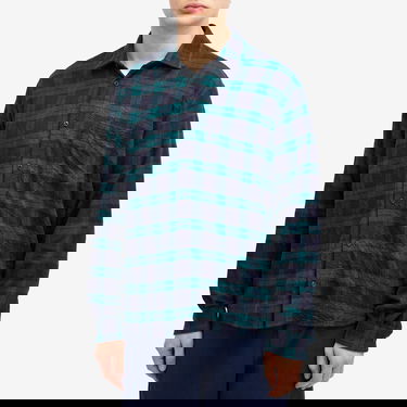 Риза YMC Curtis Check Shirt Зелено | P2XMI-40, 2