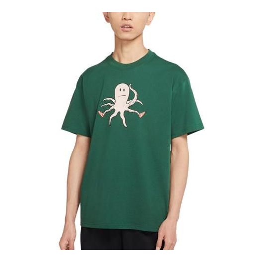 Тениска Nike SB Octopus Graphic T-Shirt Зелено | DJ1227-341