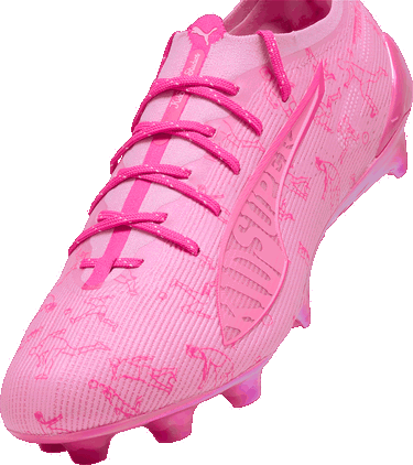 Кецове и обувки Puma Ultra 5 Ultimate X Kidsuper FG Розово | 108414-01, 1