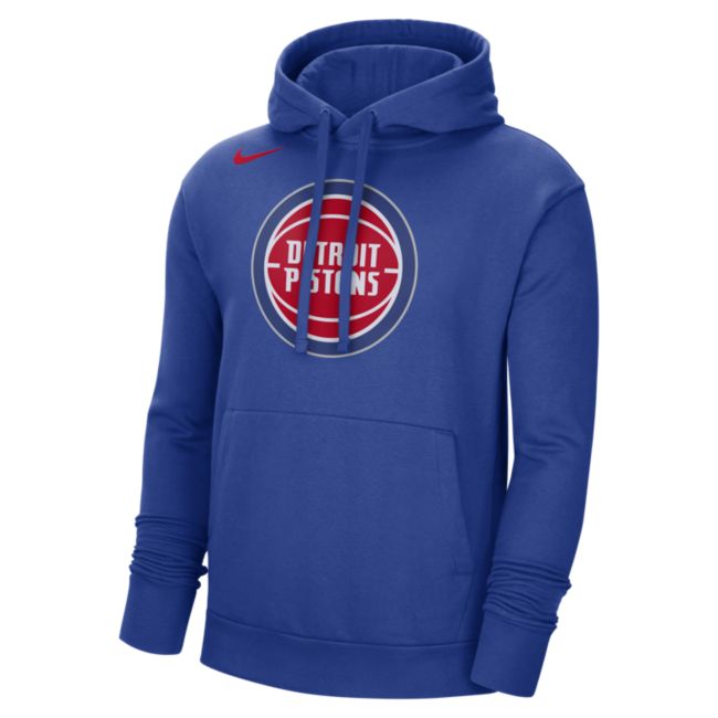 Суитчър Nike Detroit Pistons NBA Fleece Pullover Hoodie Синьо | DN8629-495, 1