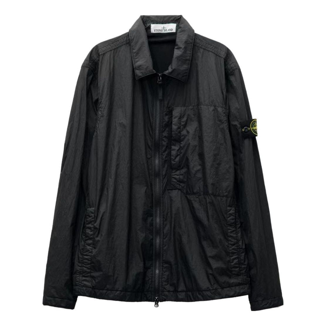 Ветровка Stone Island Stone Island Overshirt Черно | 791510723-V0029, 0