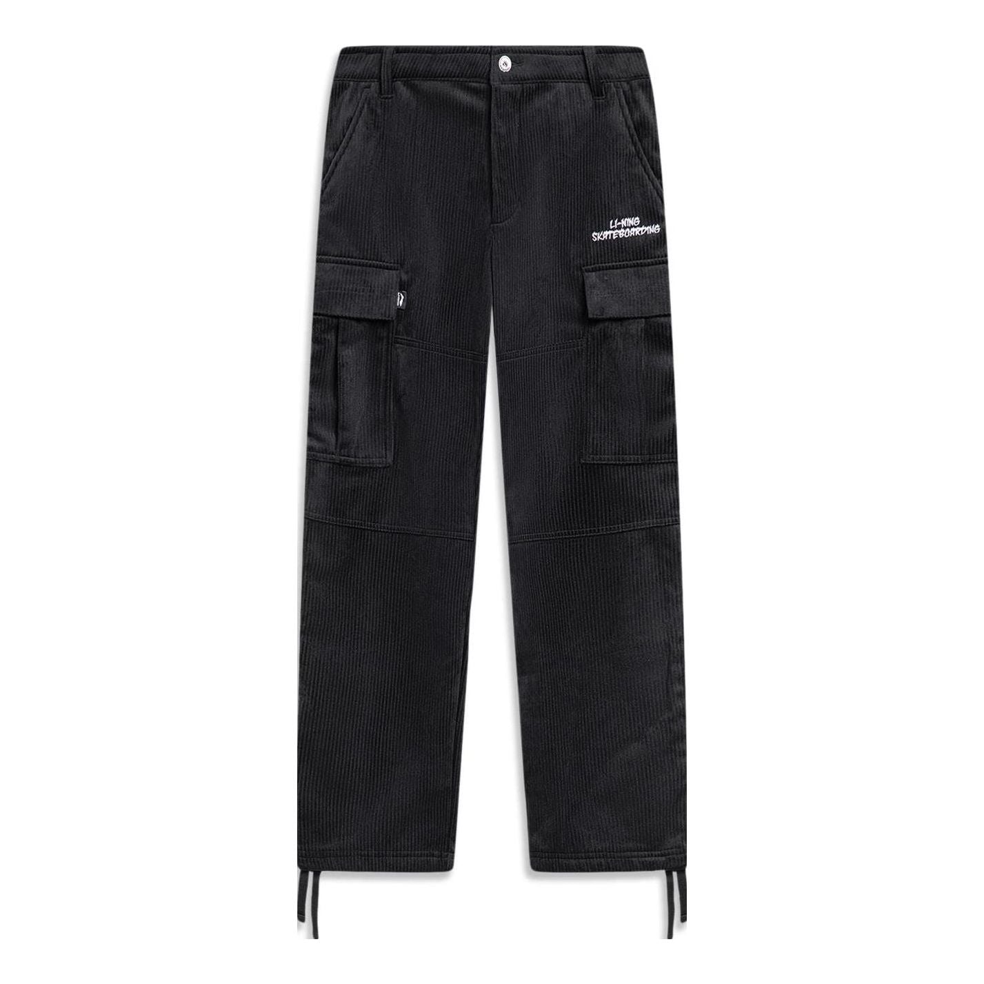 Карго панталони Li-Ning Skateboarding Graphic Cargo Pants Черно | AKXT697-2, 0