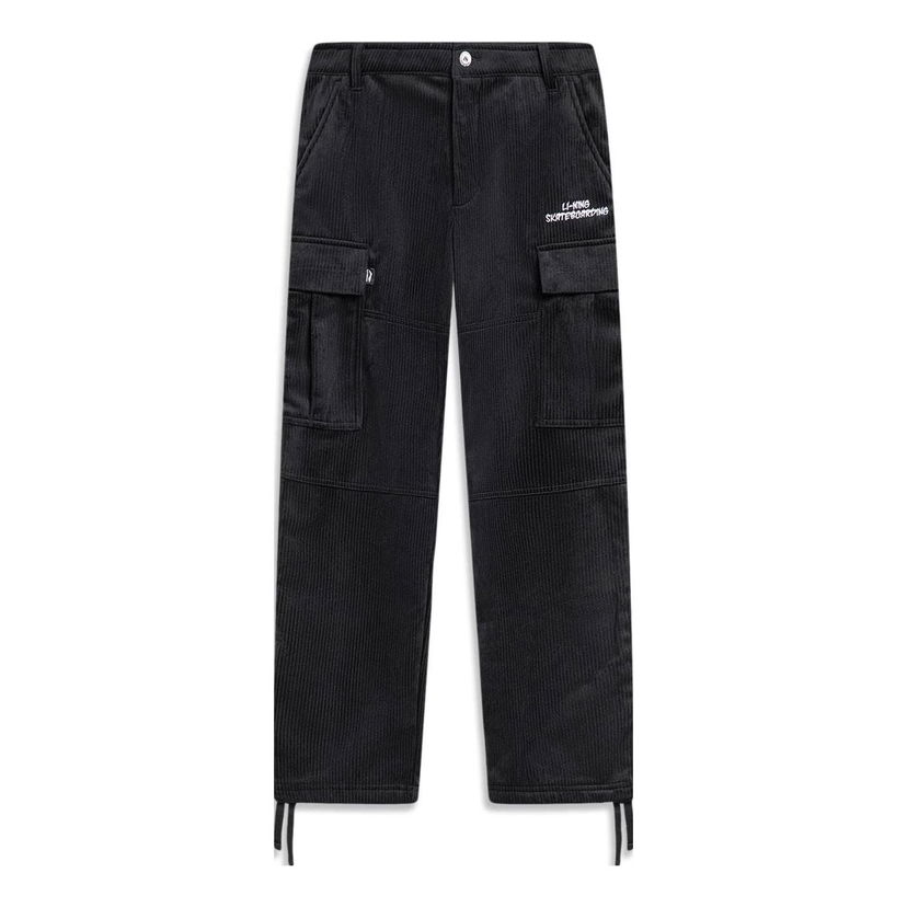 Карго панталони Li-Ning Skateboarding Graphic Cargo Pants Черно | AKXT697-2