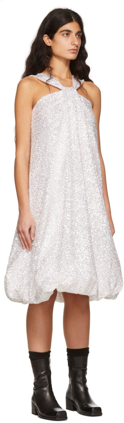 Pокля We11done We11done Sequin Bubble Dress Металик | WD-OP1-22-182-W-WH, 1
