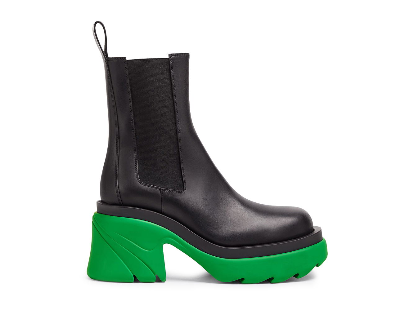 Кецове и обувки Bottega Veneta Platform Chelsea Boots Зелено | 667148VBS501476, 0