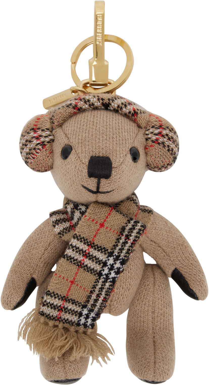 Ключодържатели Burberry Burberry Thomas Bear Charm Keychain Бежово | 8115499