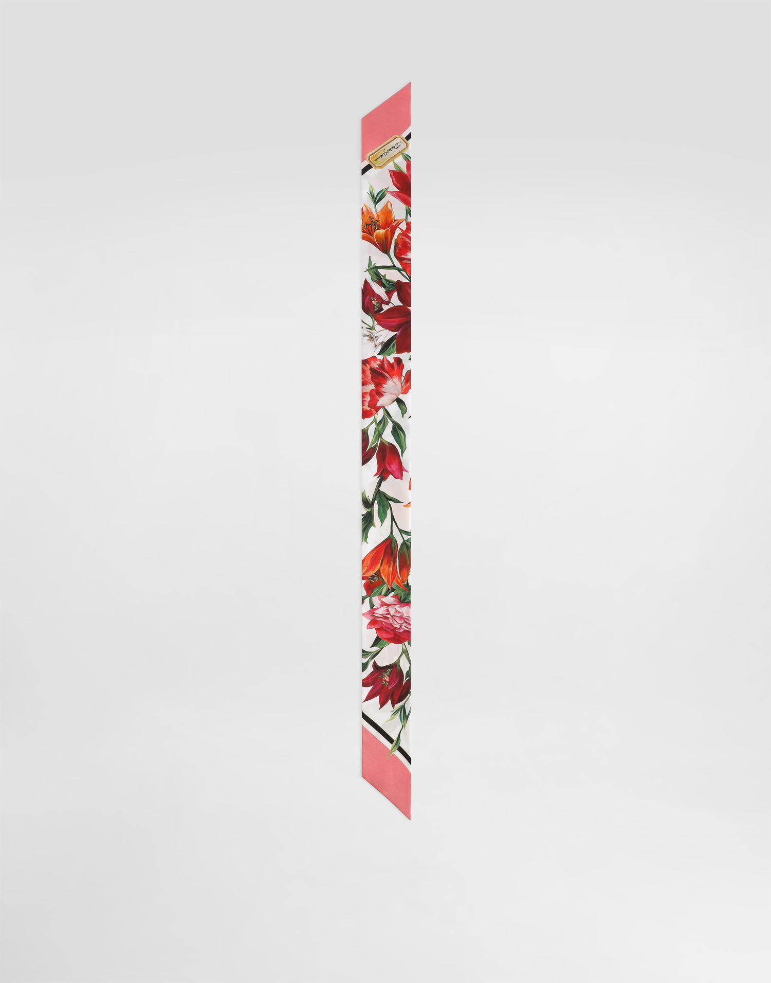 Шал Dolce & Gabbana Dolce & Gabbana Floral Print Silk Twill Bandeau Многоцветен | FS215AGDC7AHA5QX, 0