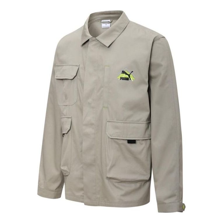 Ветровка Puma Camping Mountain Cargo Jacket Бежово | 537423-68