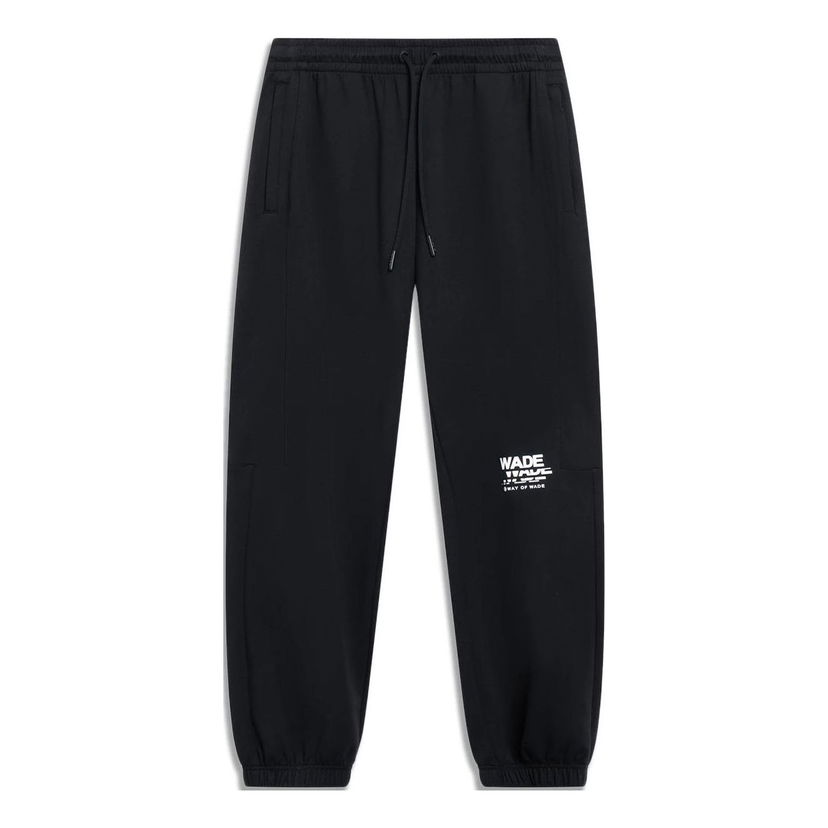 Спортни панталони Li-Ning Graphic Sweatpants Черно | AKLT305-1