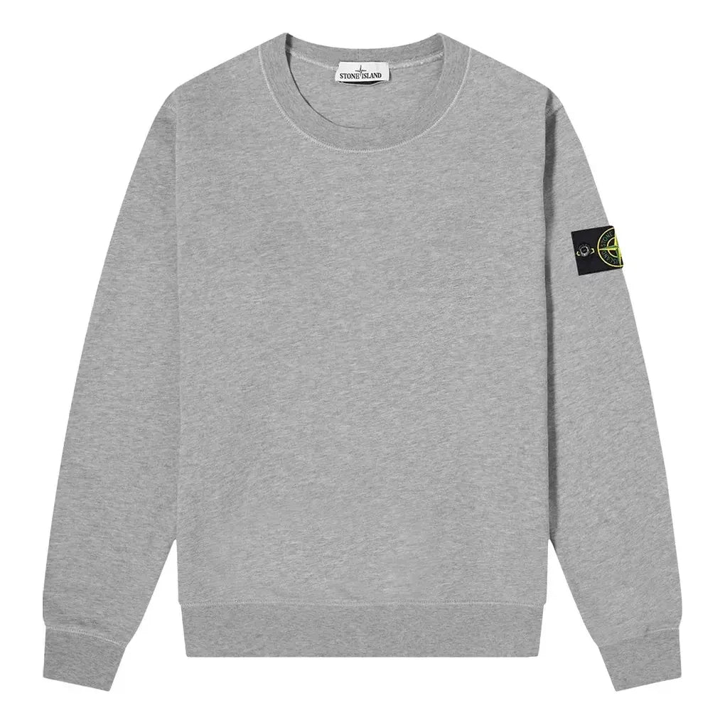 Пуловер Stone Island Dyed Sweatshirt Сиво | 741563051-V0M64, 0