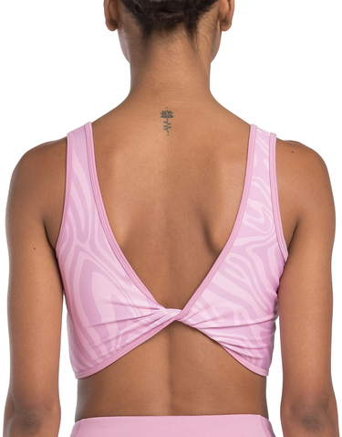 Сутиен Reebok Reebok Safari Poly Sports Bra Розово | 100076290, 2